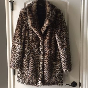 Leopard Print Coat